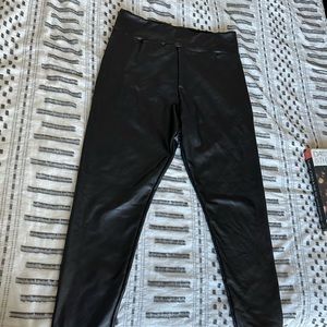 Abercrombie Faux Leather Leggings